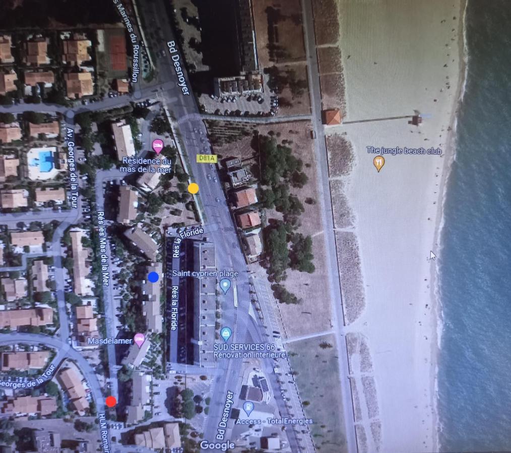 Appartement Saint Cyprien Plage Residence Les Mas De La Mer Exterior photo